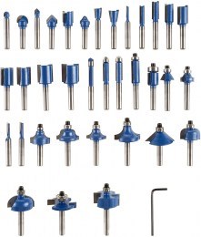 Stalwart 35-piece milling cutter set3